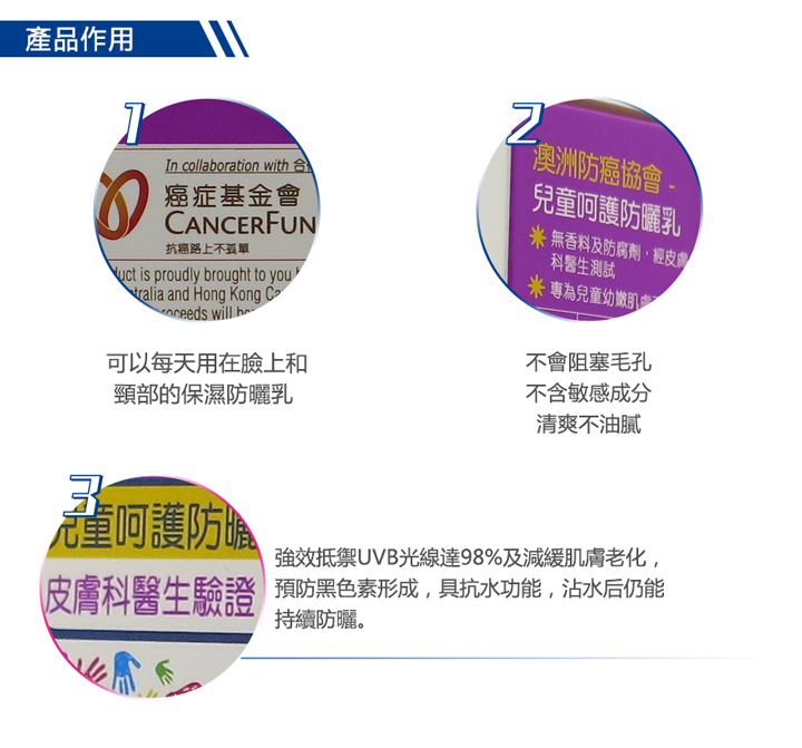 美白防曬-CCA兒童呵護防曬乳SPF50+ 75ml