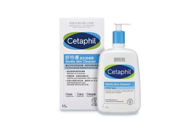 滋潤身體-Cetaphil 舒特膚溫和潔膚露 1000ml - （新包裝）
