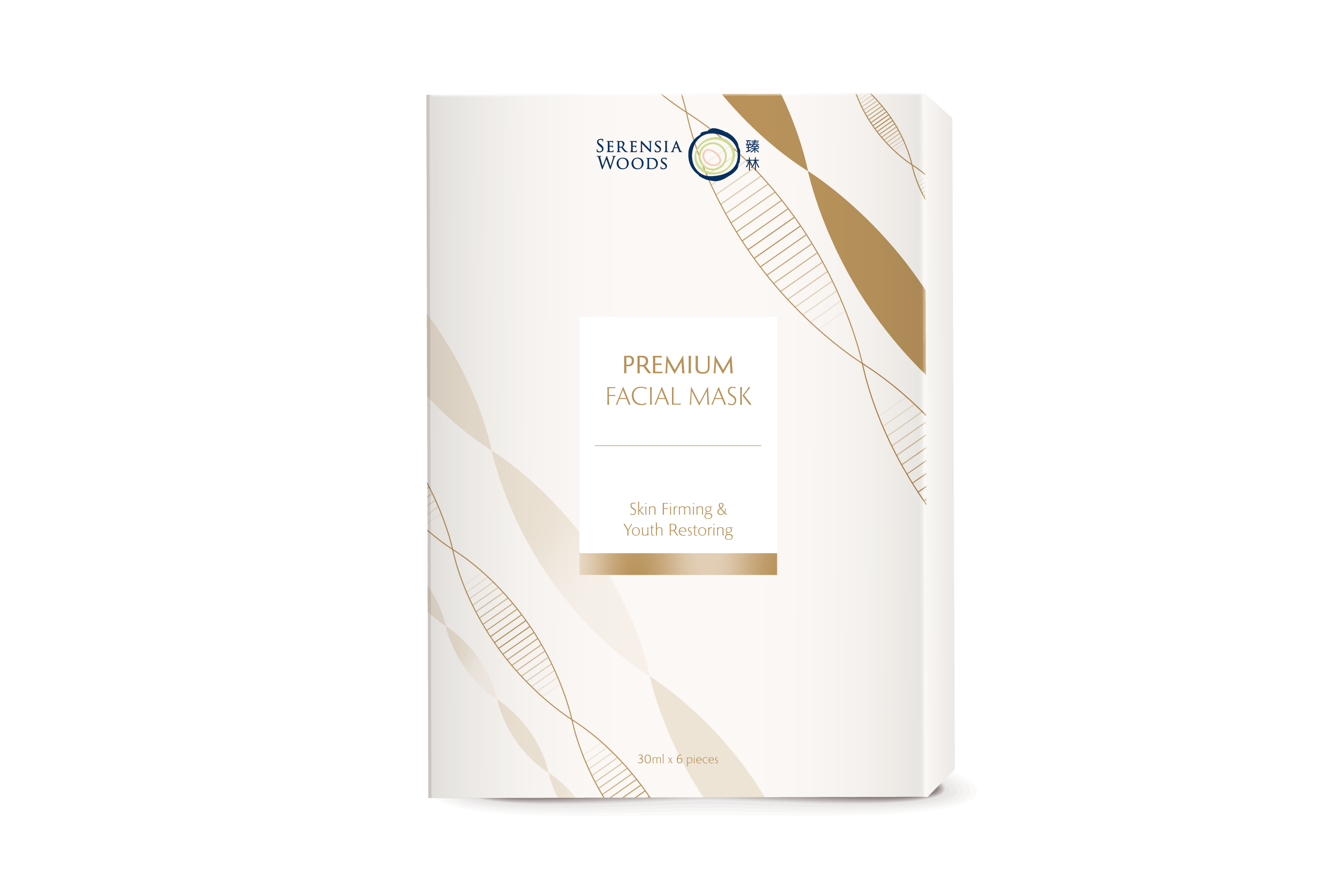 面膜-Serensia Woods Premium Facial Mask 臻林美肌逆齡面膜30ml（6片裝）